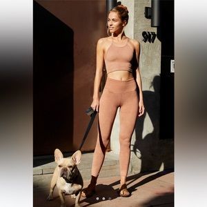 NWOT Free People Movement Happiness Runs Crop Tank, XS/S